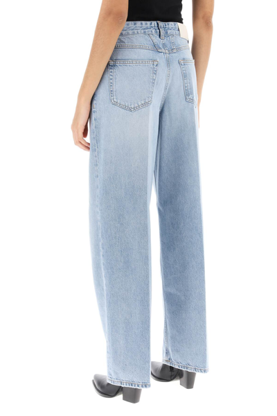 Shop Closed Loose Jeans With Tapered Cut In Light Blue (light Blue)