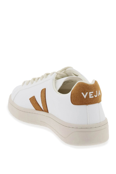 Shop Veja Urca Vegan Sneakers In White Camel (white)