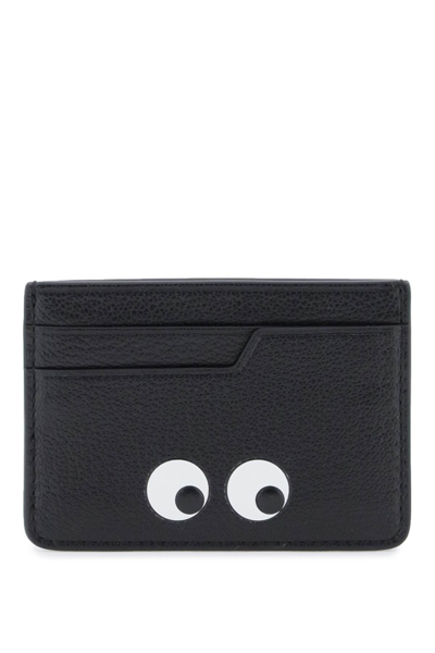 Shop Anya Hindmarch Eyes Cardholder In Black (black)