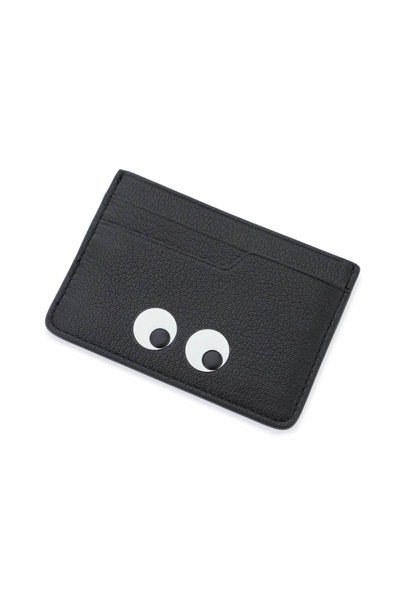 Shop Anya Hindmarch Eyes Cardholder In Black (black)