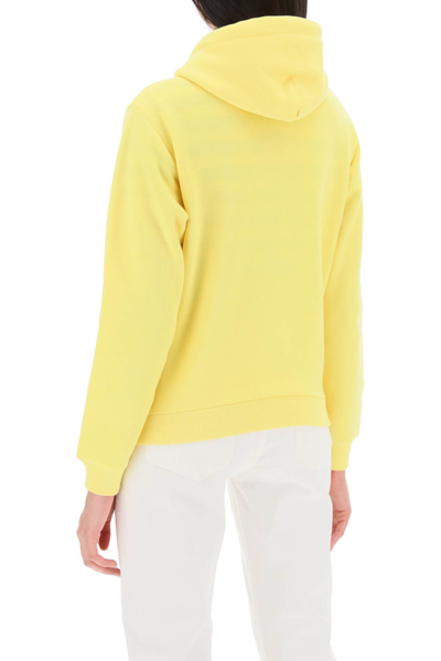 Shop Polo Ralph Lauren Full Zip Hoodie In Coastal Yellow (yellow)