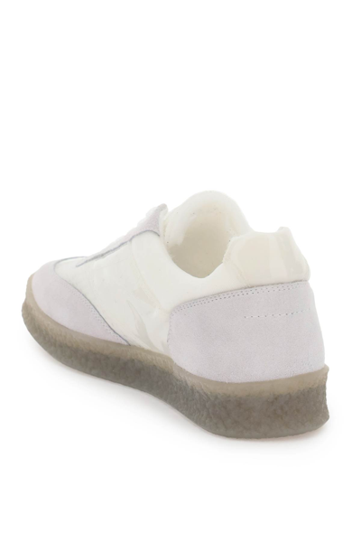 Shop Mm6 Maison Margiela Replica Sneakers In White Sand (white)