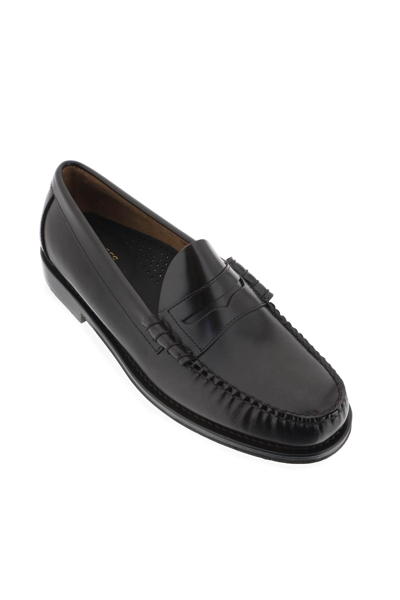 Shop G.h.bass &amp; Co. Weejuns Larson Penny Loafers In Chocolate (brown)
