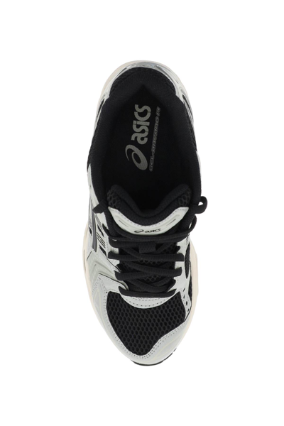 Shop Asics Gel-kayano 14 Sneakers In Black Seal Grey (grey)