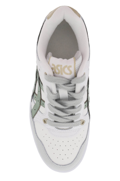 Shop Asics Ex89 Sneakers In White Slate Grey (white)