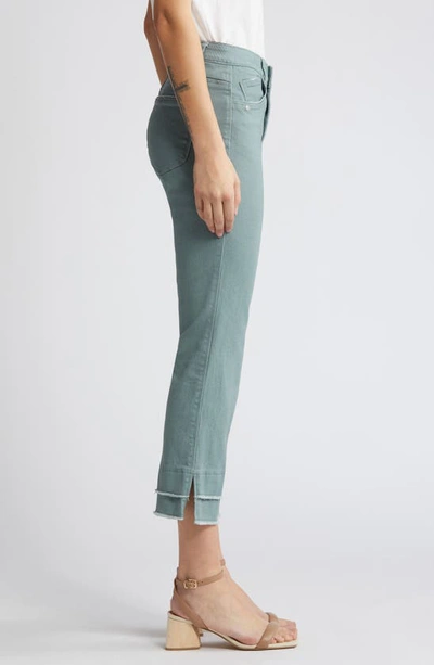 Wit & Wisdom 'ab'solution High Waist Double Hem Kick Flare Jeans In Dusty Slate