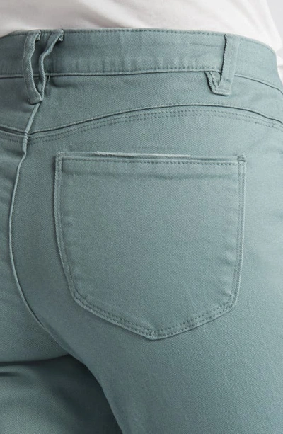 Wit & Wisdom 'ab'solution High Waist Double Hem Kick Flare Jeans In Dusty Slate