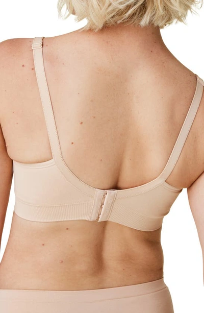Bravado Designs Body Silk Stretch-recycled-nylon Blend Nursing Bra In Butterscotch