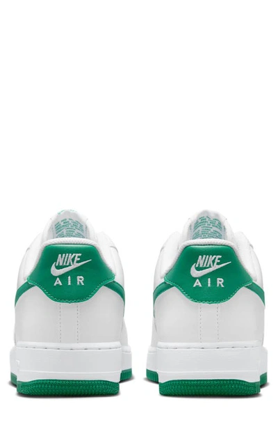 Shop Nike Air Force 1 '07 Sneaker In White/ Malachite/ White