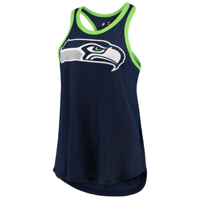 Shop G-iii 4her By Carl Banks College Navy Seattle Seahawks Tater Tank Top