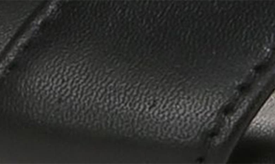 Naturalizer Stella Womens Leathe Ankle Strap Wedge Sandals In Black Leather