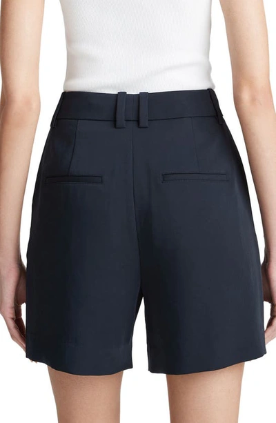 Vince Soft Suiting Shorts In Coastal