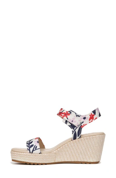 Shop Naturalizer Stella Platform Wedge Sandal In Resort Floral Fabric
