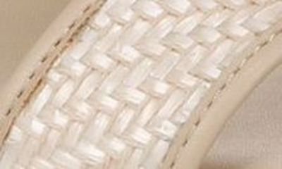 Shop Naturalizer Stella Platform Wedge Sandal In Beige Multi Fabric