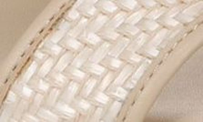 Naturalizer Stella Platform Wedge Sandal In Beige Multi Fabric