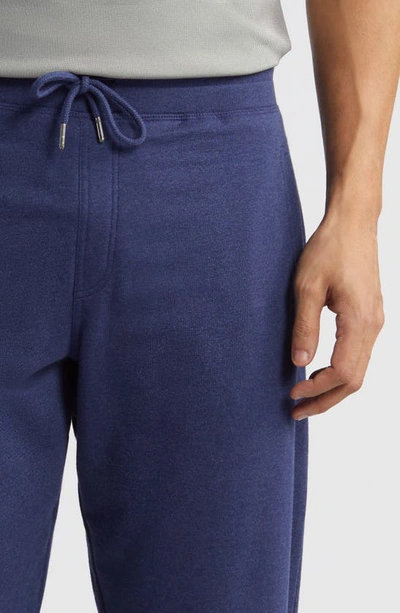 Shop Peter Millar Lava Wash Joggers In Navy