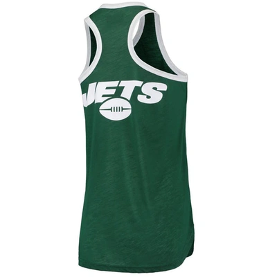 Shop G-iii 4her By Carl Banks Green New York Jets Tater Tank Top