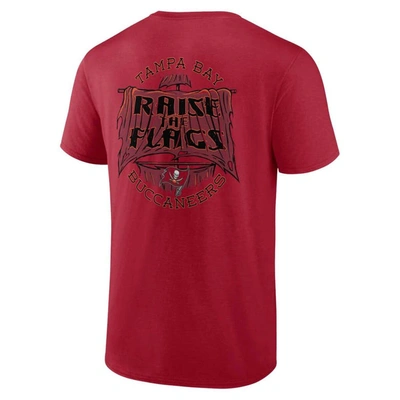 Shop Fanatics Branded  Red Tampa Bay Buccaneers Home Field Advantage T-shirt