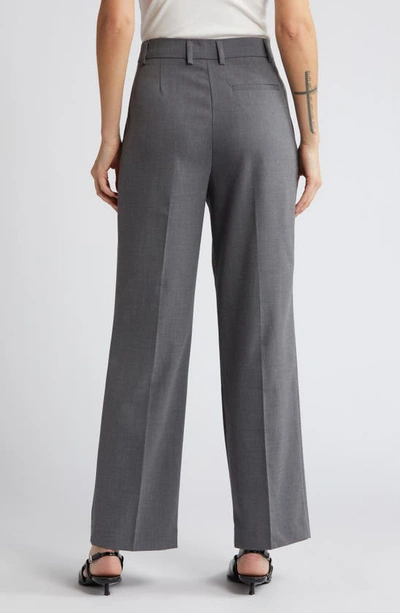 Shop Mango Cesi Trousers In Grey