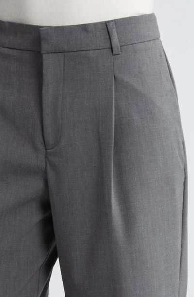 Shop Mango Cesi Trousers In Grey
