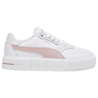 Shop Puma Womens  Cali Court Leather In Pink/white
