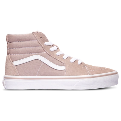 Shop Vans Boys  Sk8-hi In White/etherea