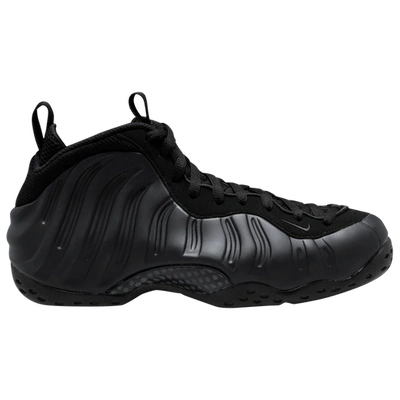 Shop Nike Mens  Air Foamposite One In Black/black/anthracite