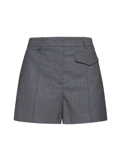Shop Blanca Vita Shorts In Grey
