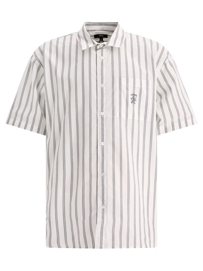 Shop Stussy Stüssy Striped Shirt In White