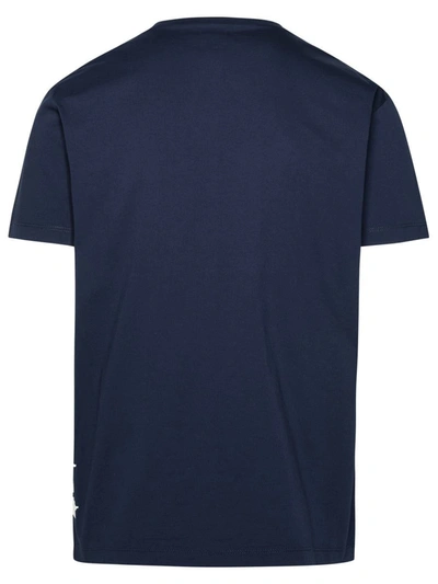 Shop Dsquared2 Navy Cotton T-shirt