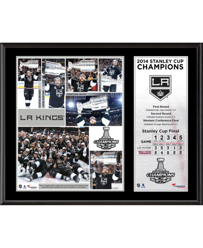 Shop Fanatics Authentic Los Angeles Kings 2014 Stanley Cup Champions 12'' X 15'' Sublimated Plaque In Multi