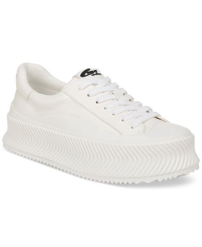 Shop Circus Ny By Sam Edelman Women's Tatum Platform Lace-up Sneakers In White