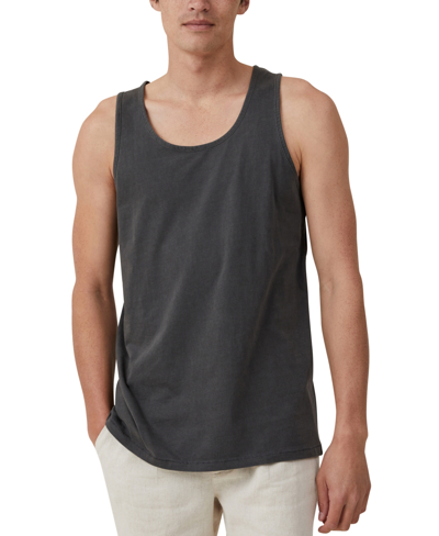 Shop Cotton On Men's Relaxed Fit Tank Top In Faded Slate