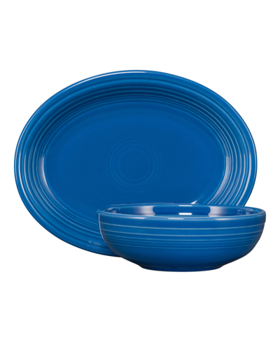 Shop Fiesta Serve Set 2 Piece In Lapis