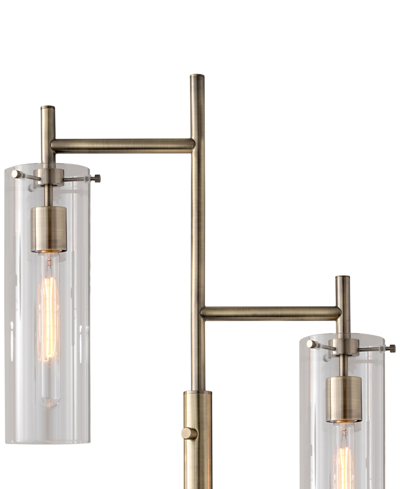 Shop Adesso Dalton Floor Lamp In Antique Bronze