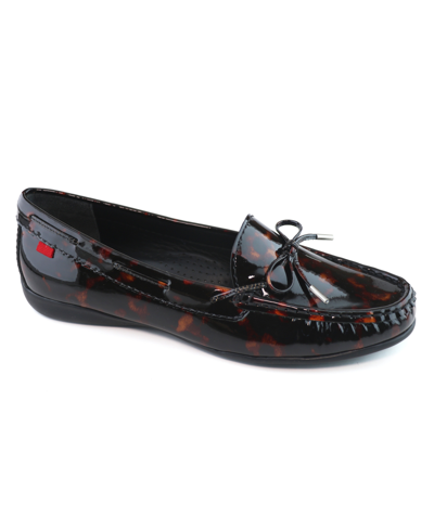 Shop Marc Joseph New York Women's Diana St Casual Loafers In Tortoise Patent