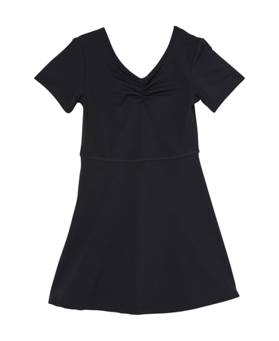 Shop Cotton On Toddler Girls Sadie Dance Short Sleeve Dress In Black