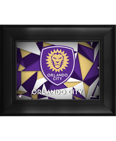 Fanatics Authentic Orlando City Sc Framed 5" X 7" Team Logo Collage In Multi