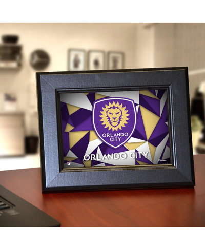 Fanatics Authentic Orlando City Sc Framed 5" X 7" Team Logo Collage In Multi