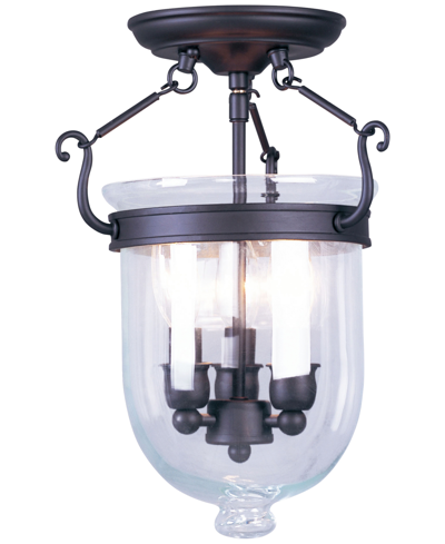 Shop Livex Jefferson Ceiling Fixture In No Color