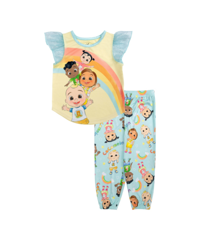 Shop Cocomelon Toddler Girls Top And Pants, 2 Piece Set In Assorted