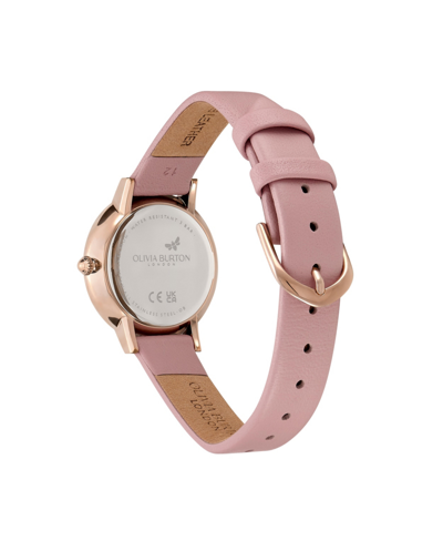 Shop Olivia Burton Women's Signature Butterfly Rose Gold-tone Stainless Steel Mesh Watch 28mm