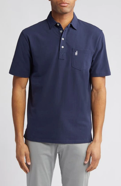 Shop Johnnie-o The Original Regular Fit Polo In Wake