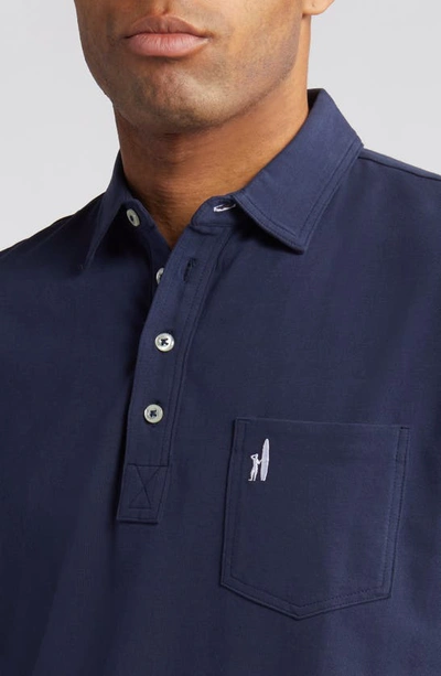 Shop Johnnie-o The Original Regular Fit Polo In Wake