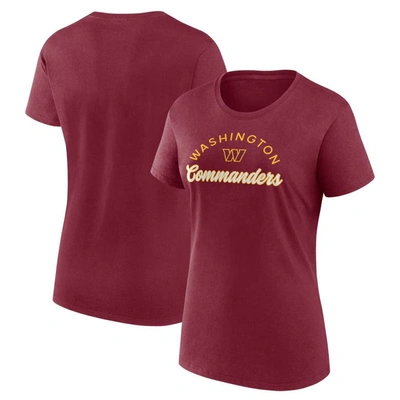 Shop Fanatics Branded Burgundy Washington Commanders Primary Component T-shirt