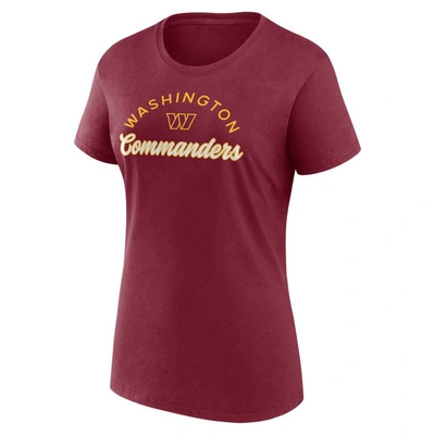 Shop Fanatics Branded Burgundy Washington Commanders Primary Component T-shirt