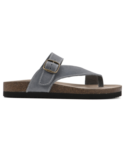 White Mountain Women's Carly Footbed Sandals In Purple Rain