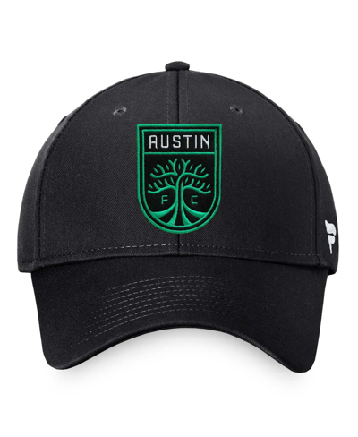 Fanatics Men's  Black Austin Fc Alpha Adjustable Hat In Black