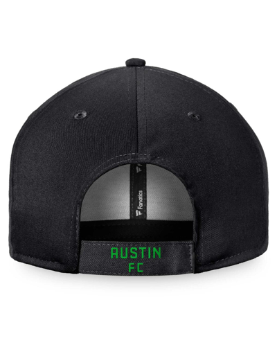 Fanatics Men's  Black Austin Fc Alpha Adjustable Hat In Black