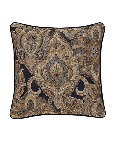 Shop J Queen New York Amara Decorative Pillow, 20" X 20" In Indigo